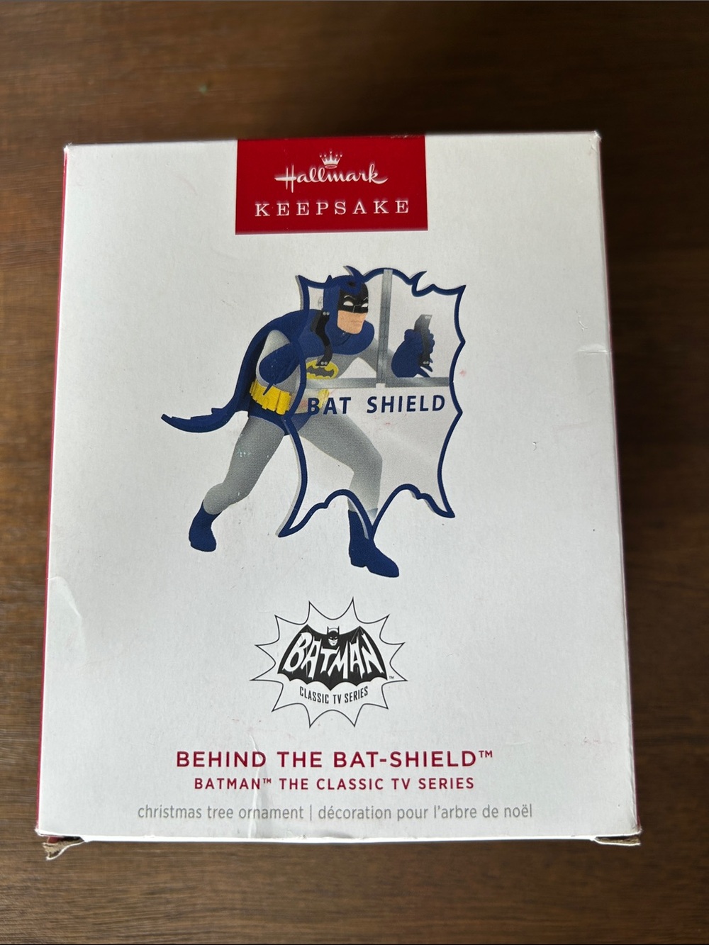 Hallmark Keepsake Batman Ornament - White, Blue, Yellow, Red new in box